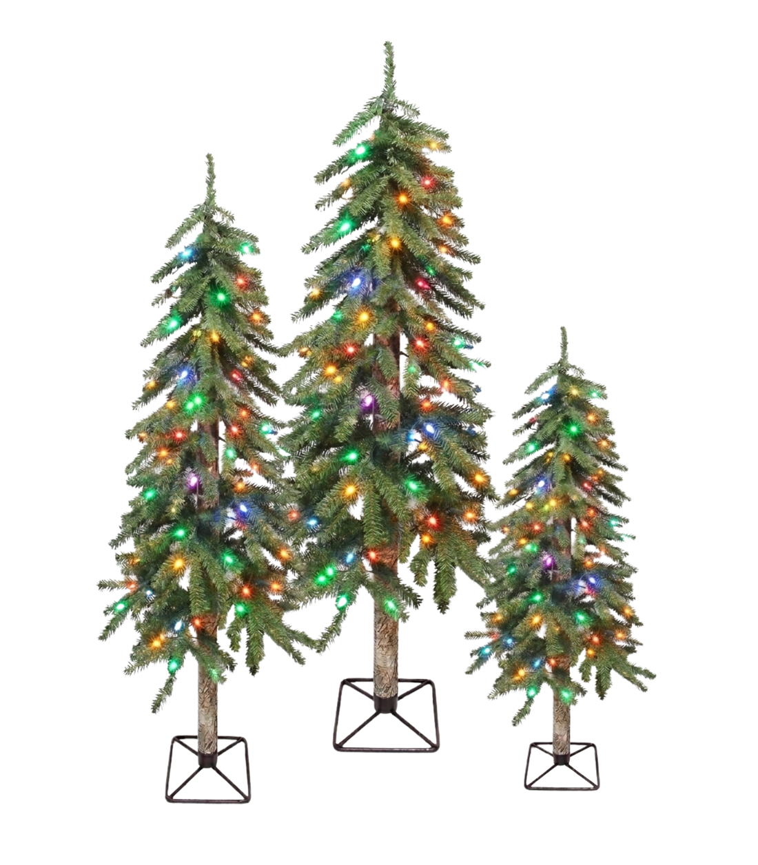 3', 4' and 5' Alpine Trees Set