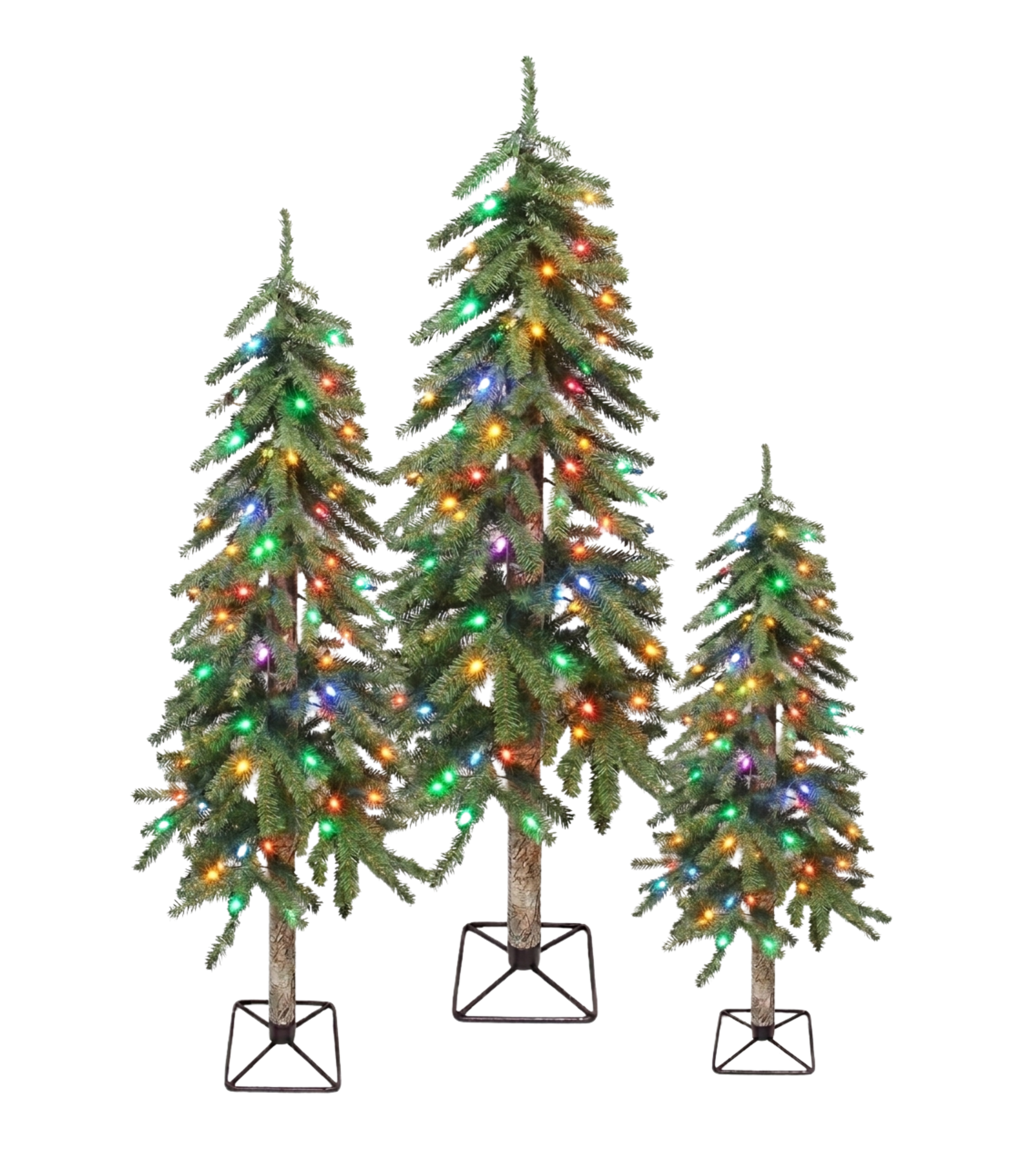 3', 4' and 5' Alpine Trees Set